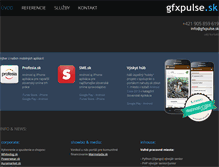 Tablet Screenshot of gfxpulse.sk